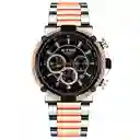 Reloj G-force H3829g Cronografo Funcional Acero + Estuche