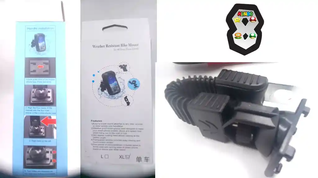 Soporte Telefono Para Moto Espejo