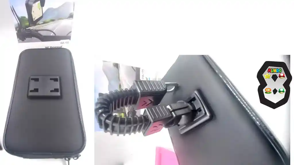Soporte Telefono Para Moto Espejo