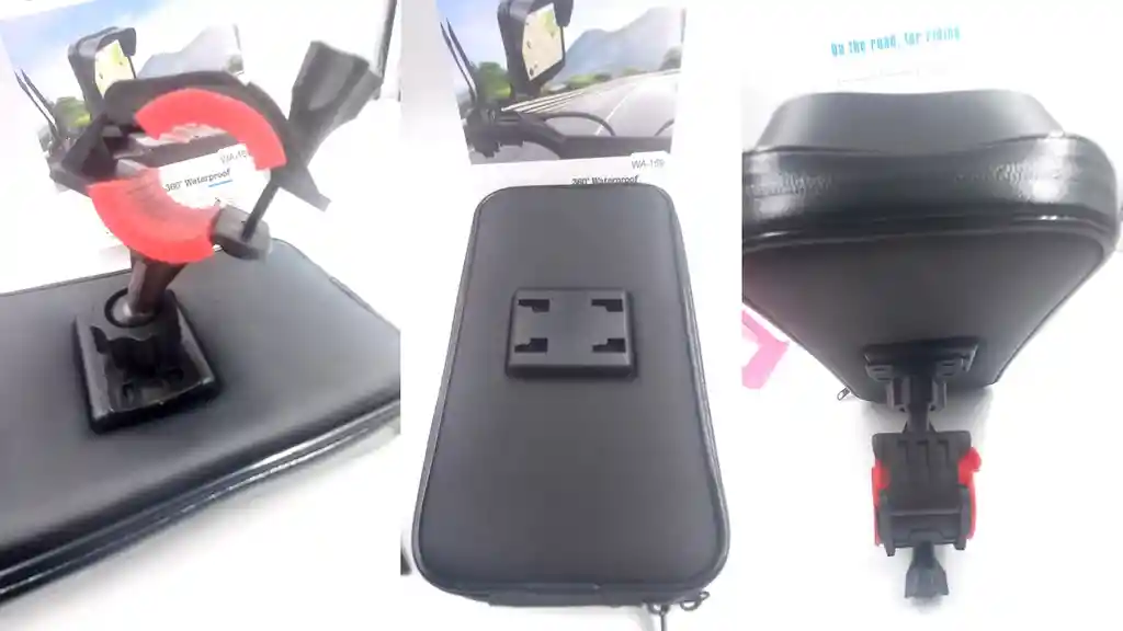 Soporte Telefono Para Moto Con Antireflejo
