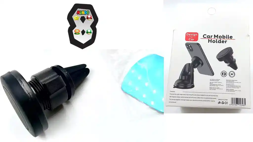 Soporte Telefono Para Carro Dual Magnetico