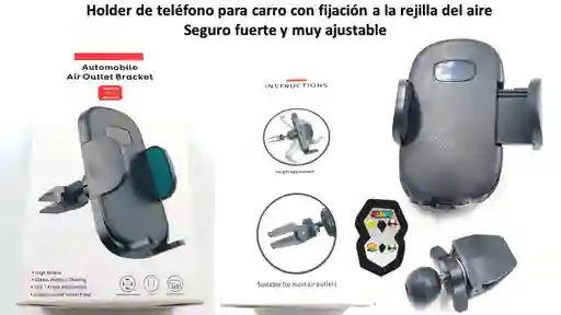 Soporte Telefono Para Carro Regilla