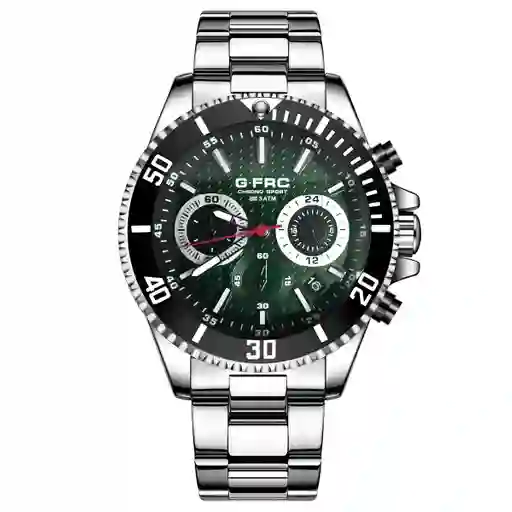 Reloj G-force H4232g Cronografo Funcional Acero + Estuche