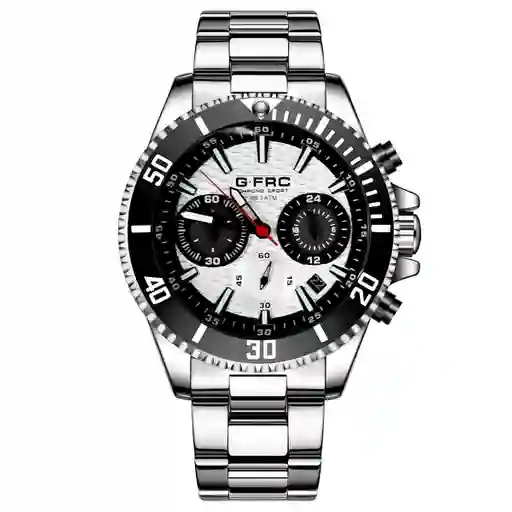 Reloj G-force H4232g Cronografo Funcional Acero + Estuche