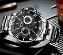 Reloj G-force H4232g Cronografo Funcional Acero + Estuche