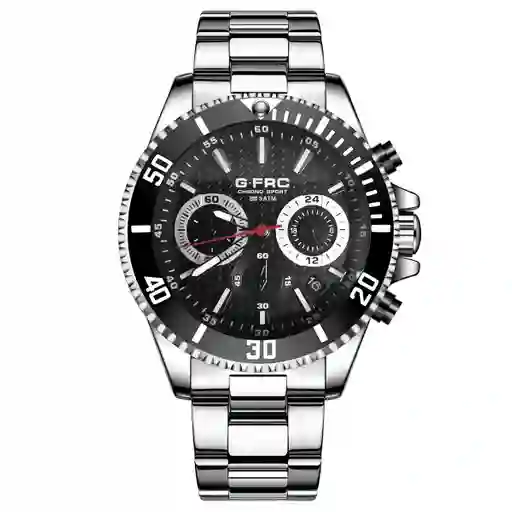 Reloj G-force H4232g Cronografo Funcional Acero + Estuche