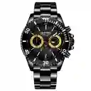 Reloj G-force H4232g Cronografo Funcional Acero + Estuche