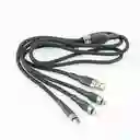 Cable 3en1 Awei Carga Multifuncion 3 Cl-975