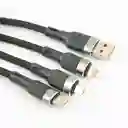 Cable 3en1 Awei Carga Multifuncion 3 Cl-975