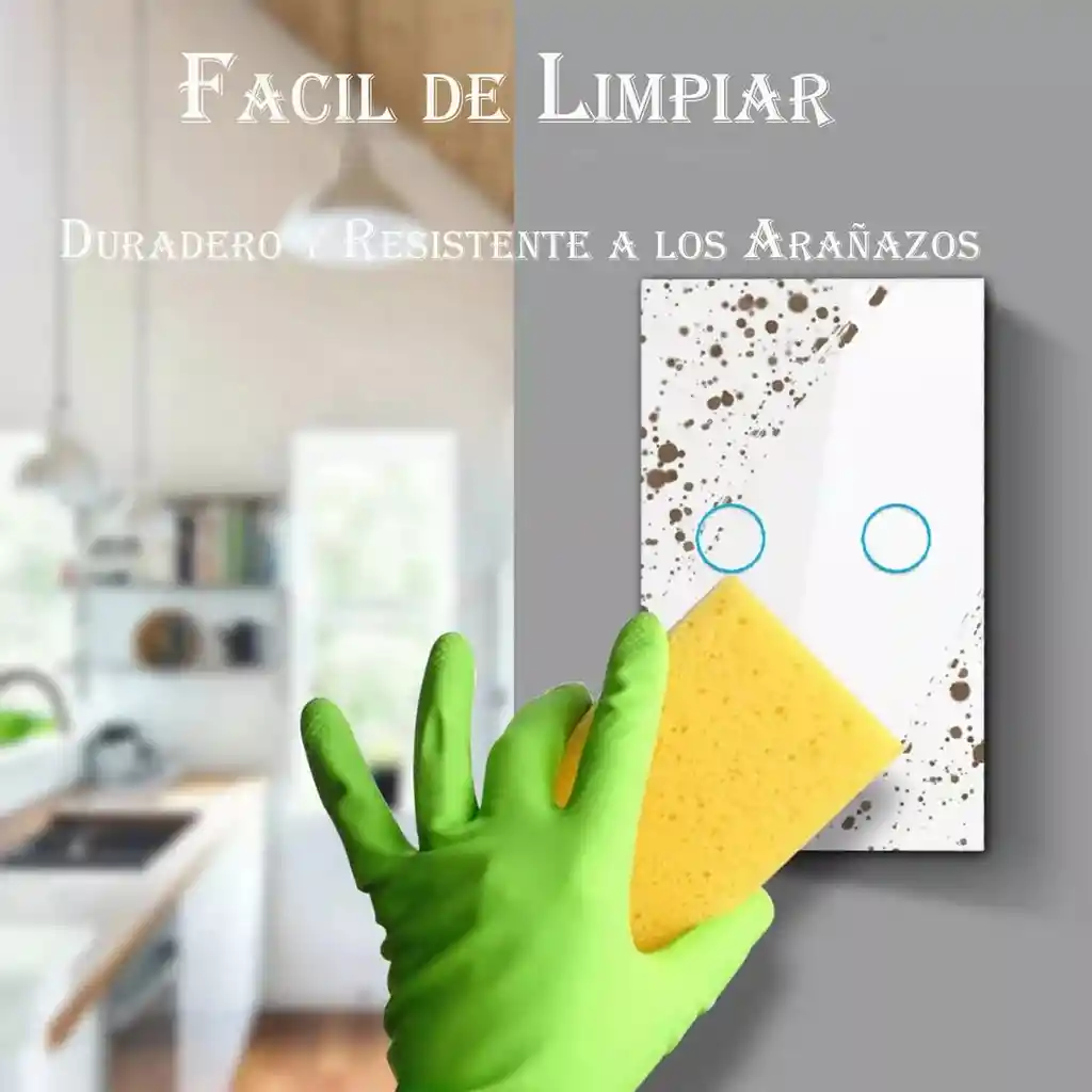 Interruptor Inteligente Wifi Alexa Google Switch 2 Botones