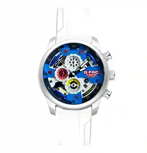 Reloj G-force H3788g Cronografo Funcional Goma + Estuche