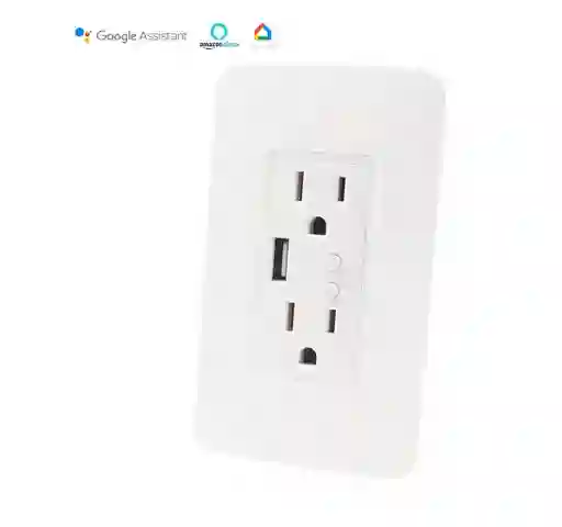 Toma Corriente Inteligente Alexa Doble