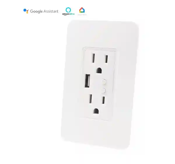 Toma Corriente Inteligente Alexa Doble