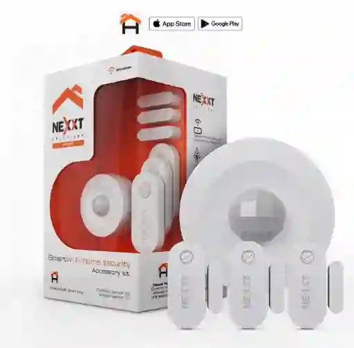 Combo Sensor Nexxt Movimiento Y X3 Sensor Ventana/puerta