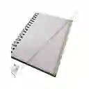 Cuaderno Cuadriculado 100 Hojas Argollado