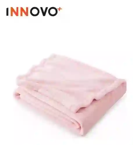 Cobija Manta Térmica Suave Piel Durazno 180 X 240 Pink Rose Liviana