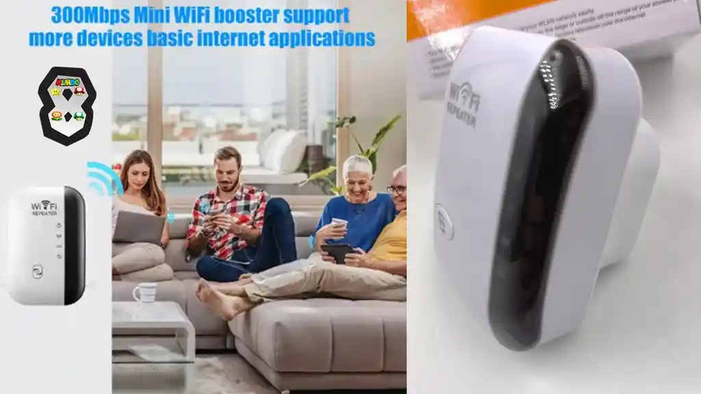 Repetidor Wifi Rompe Muros 300mbps Trae Puerto Lan