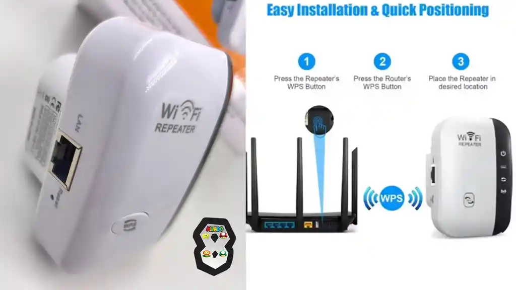 Repetidor Wifi Rompe Muros 300mbps Trae Puerto Lan