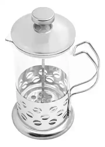 Cafetera Prensa Francesa 800ml Con Embolo De Acero Y Vidrio