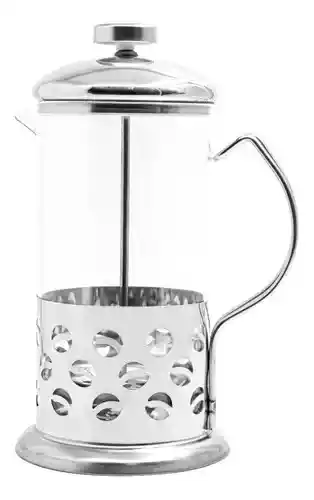 Cafetera Prensa Francesa 800ml Con Embolo De Acero Y Vidrio
