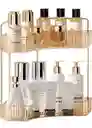 Organizador Maquillaje En Acrílico 2 Pisos