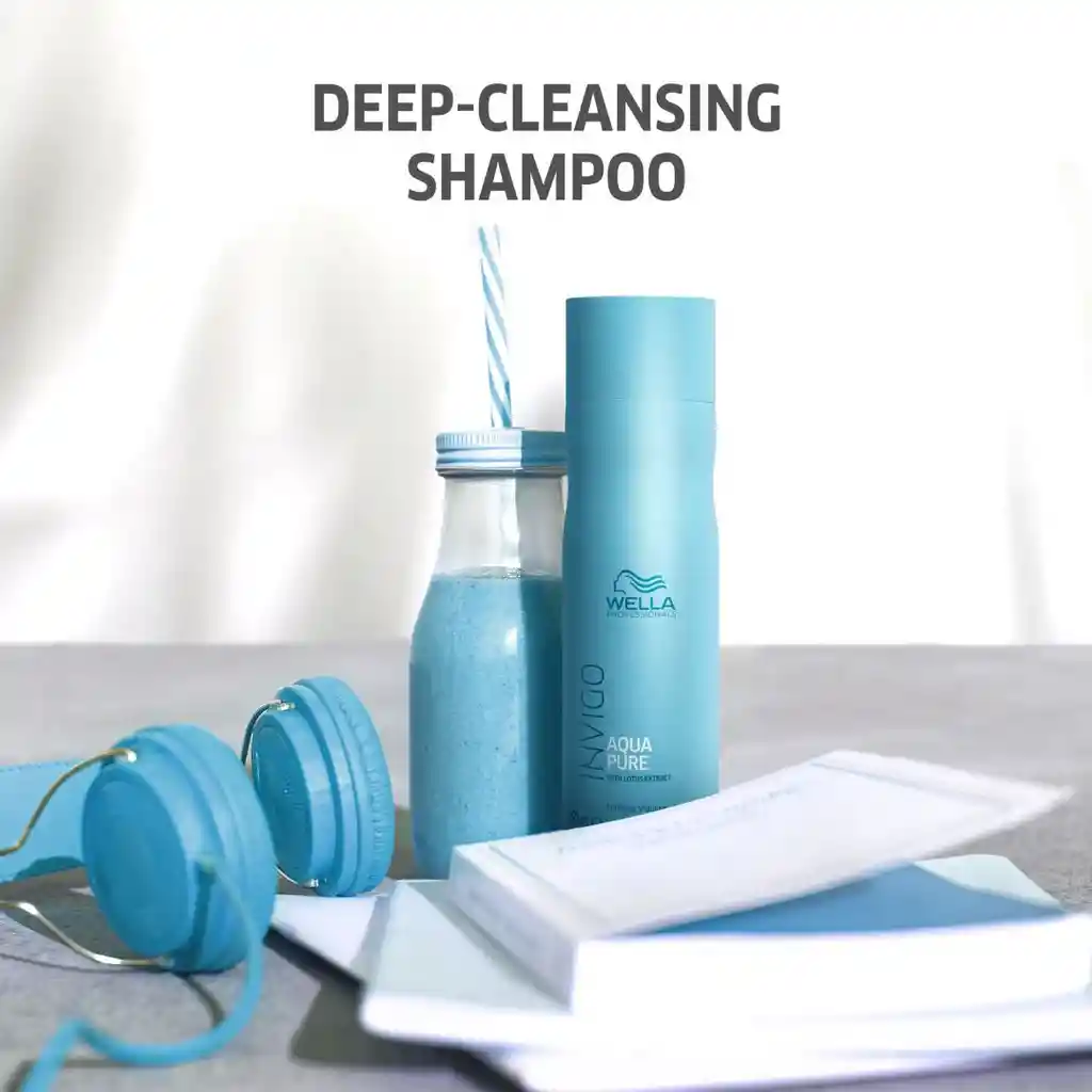 Wella Shampoo De Limpieza Profunda - Aqua Pure