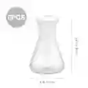 Juego De Frascos Cónicos De Plástico De 1.7 Fl Oz, Escala Transparente, Frasco Cónico Científico Para Laboratorio Escolar