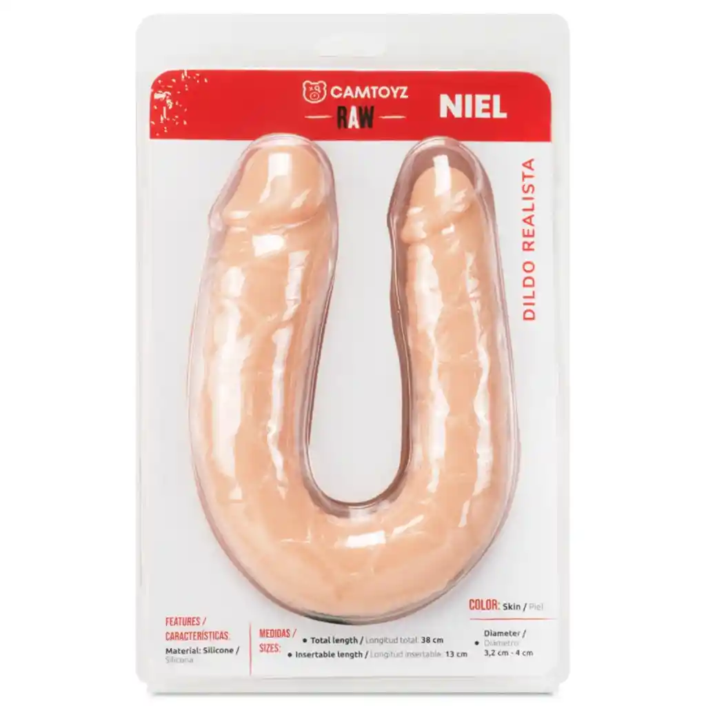Dildo Doble Niel 38 Cm