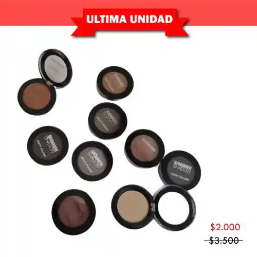 Sombra Individual Satinada Surtida