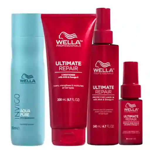 Kit Ultimate Repair Con Shampoo De Limpieza