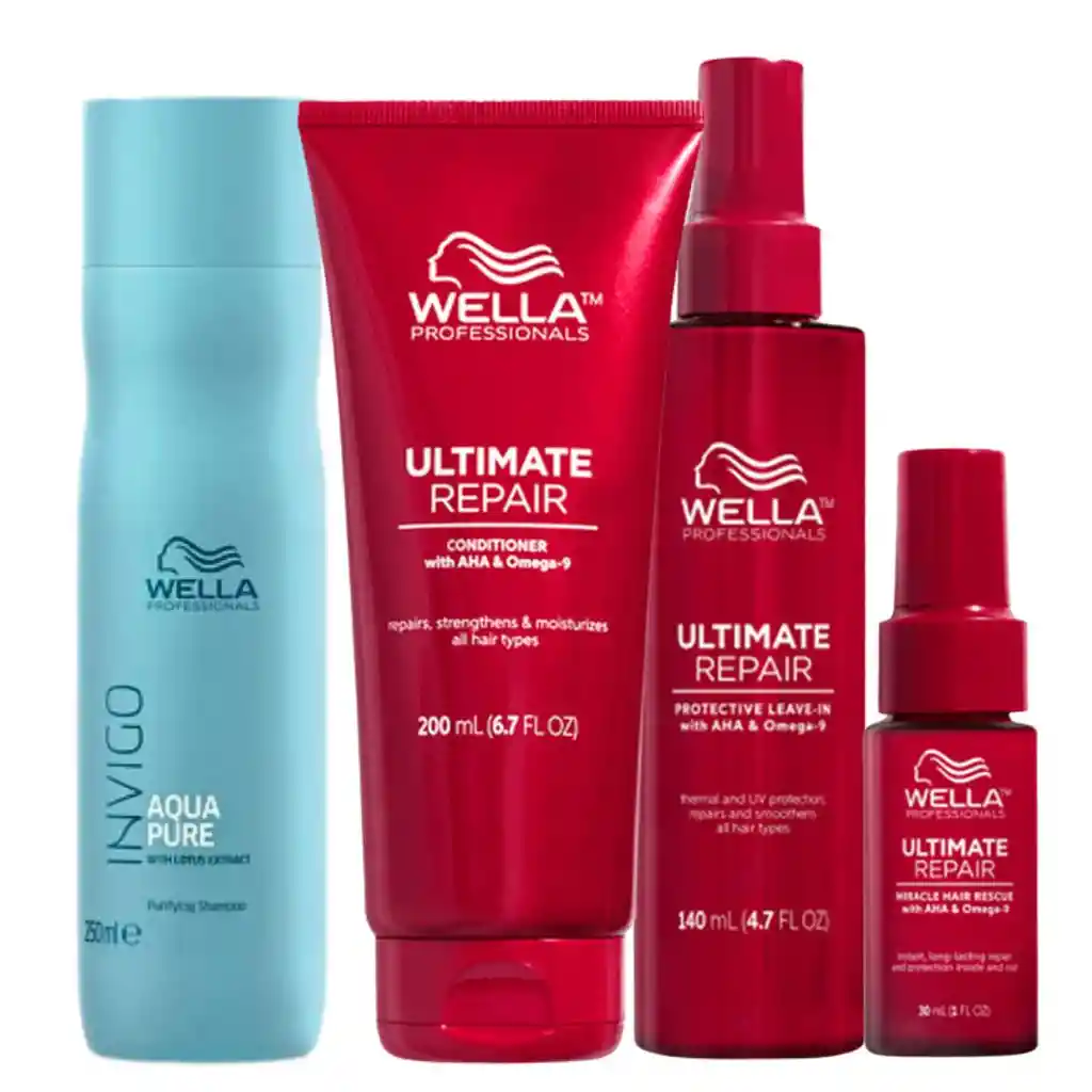 Kit Ultimate Repair Con Shampoo De Limpieza