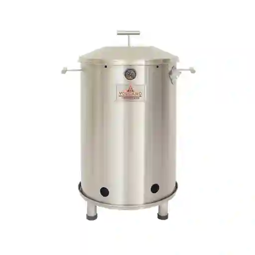 Asador Barril Marte Mediano 100% Acero Inoxidable