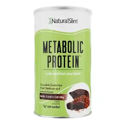 Naturalslim Metabolic Protein Frank Suarez Proteína Orgánica 500 Gramos