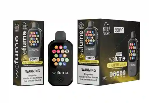 We Fume 30.000 Puffs Strawberry Banana