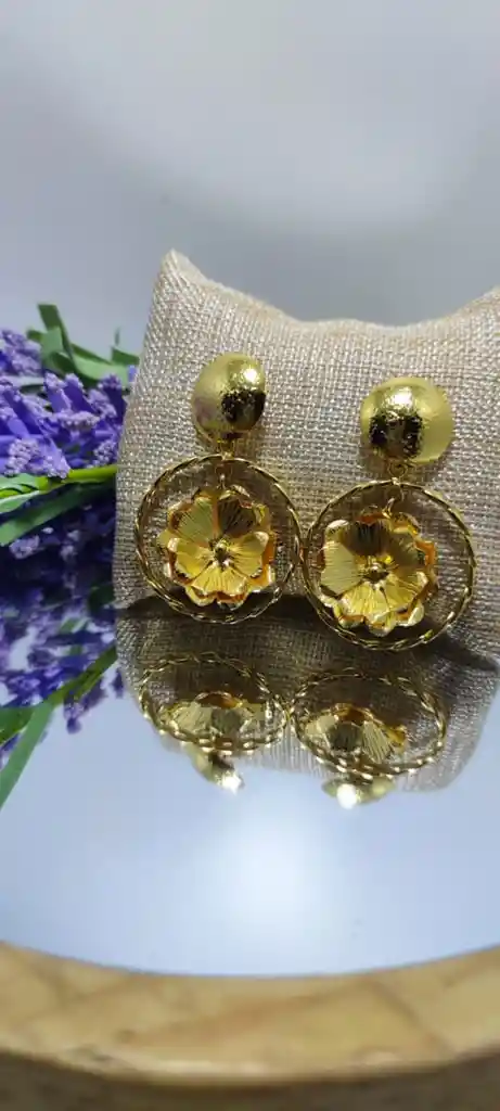 Pendientes Flor