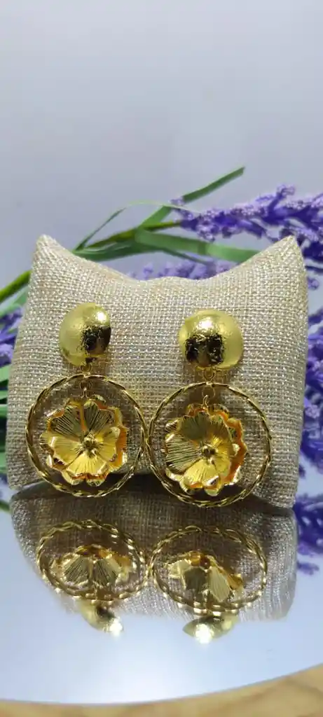 Pendientes Flor