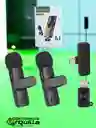 Microfonos Inalambricos Para Iphone Android | 2 En 1