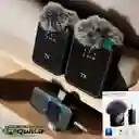 Microfonos Profesionales Inalambricos Para Iphone, Android Y Camara | 2 En 1