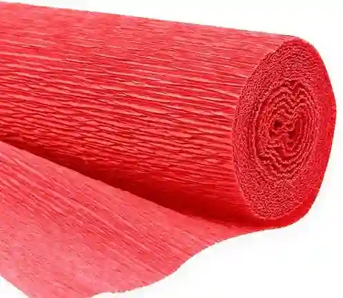 Papel Crepe/ Rojo 1 Pliego