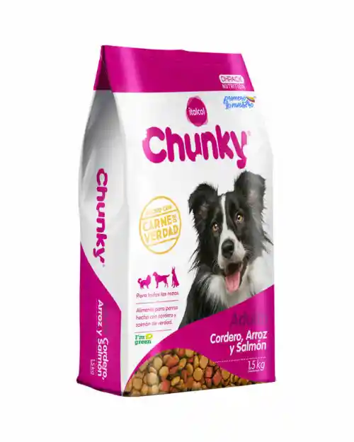 Chunky Cordero Arroz Y Salmón 12 Kg