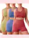Conjunto Deportivo Dama Ropa Deportiva Mujer Gym Yoga 2 Piezas