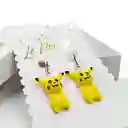 Arete Figura Pikachu Niñas Accesorios Mujeres Aretes