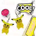 Arete Figura Pikachu Niñas Accesorios Mujeres Aretes