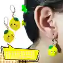 Arete Figura Limón Niñas Accesorios Mujeres Aretes