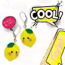 Arete Figura Limón Niñas Accesorios Mujeres Aretes