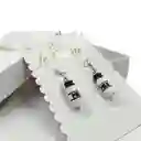 Arete Figura Milk Café Niñas Accesorios Mujeres Aretes