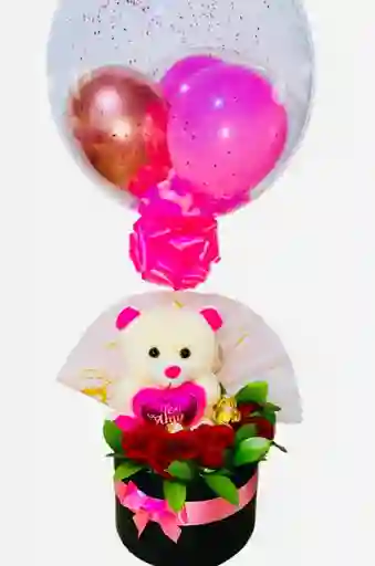 Arreglo Floral (regalo Para Mujer , Ramo De Flores , Rosas)
