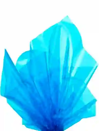 Papel Celofán Pliego-azul