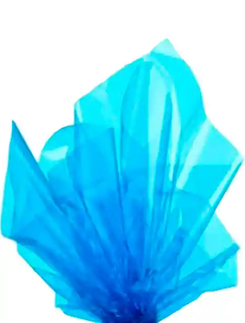 Papel Celofán Pliego-azul