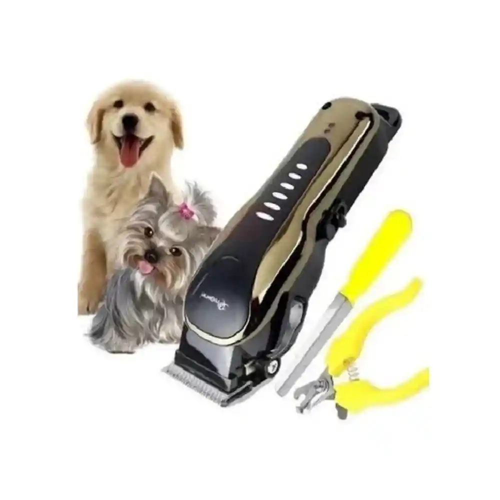 Maquina Peluquera Canina Geemy Gm-6063 Inalambrica Recargable